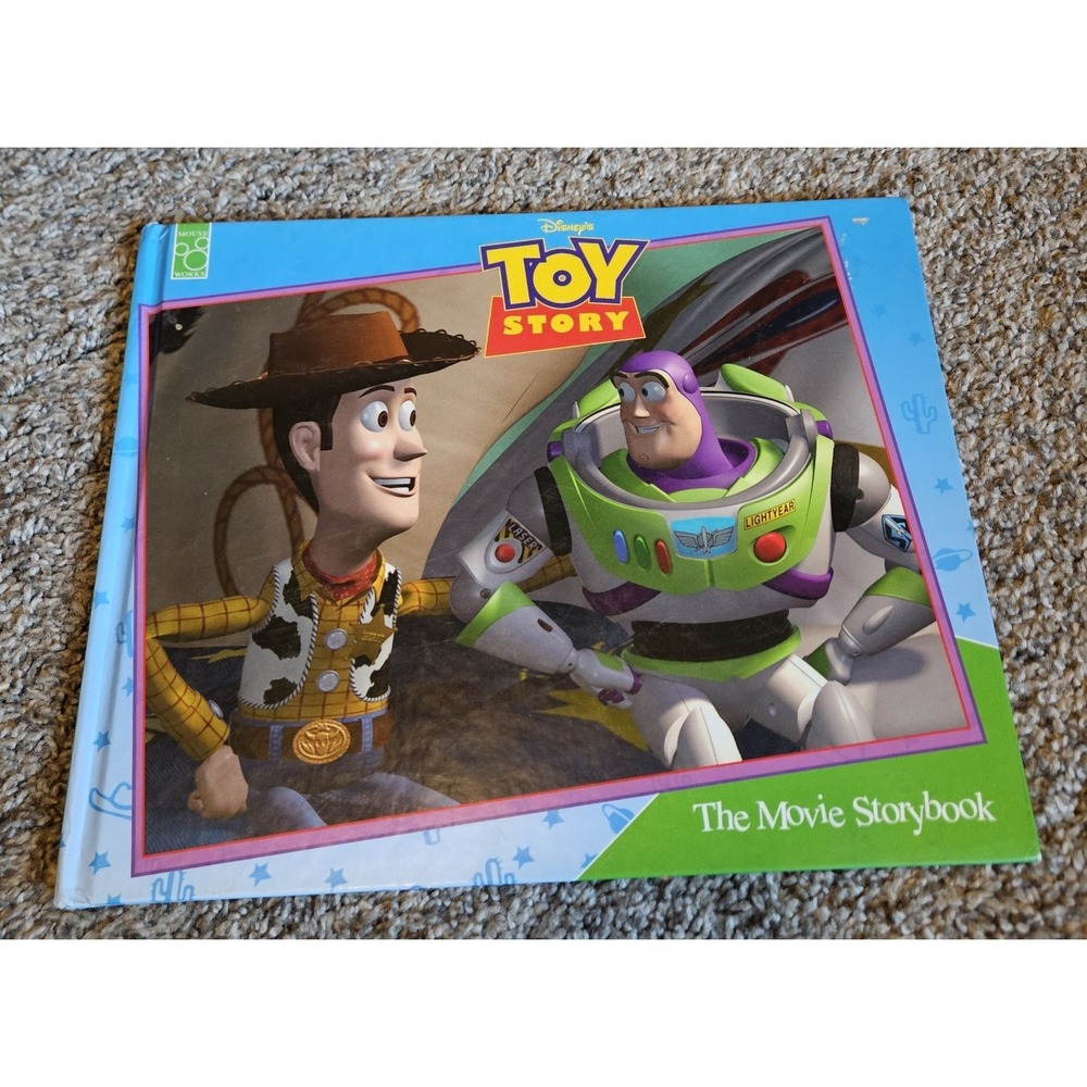 VINTAGE TOY STORY THE MOVIE STORYBOOK‎ 1996